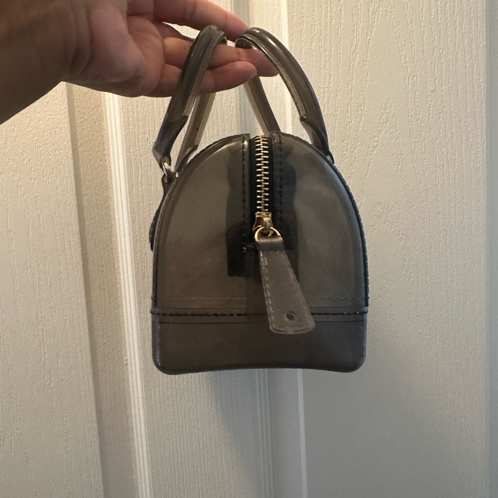 Orange Transparent Handbag - Picture 3 of 4